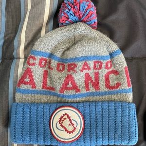 Colorado Avalanche Mitchell & Ness beanie